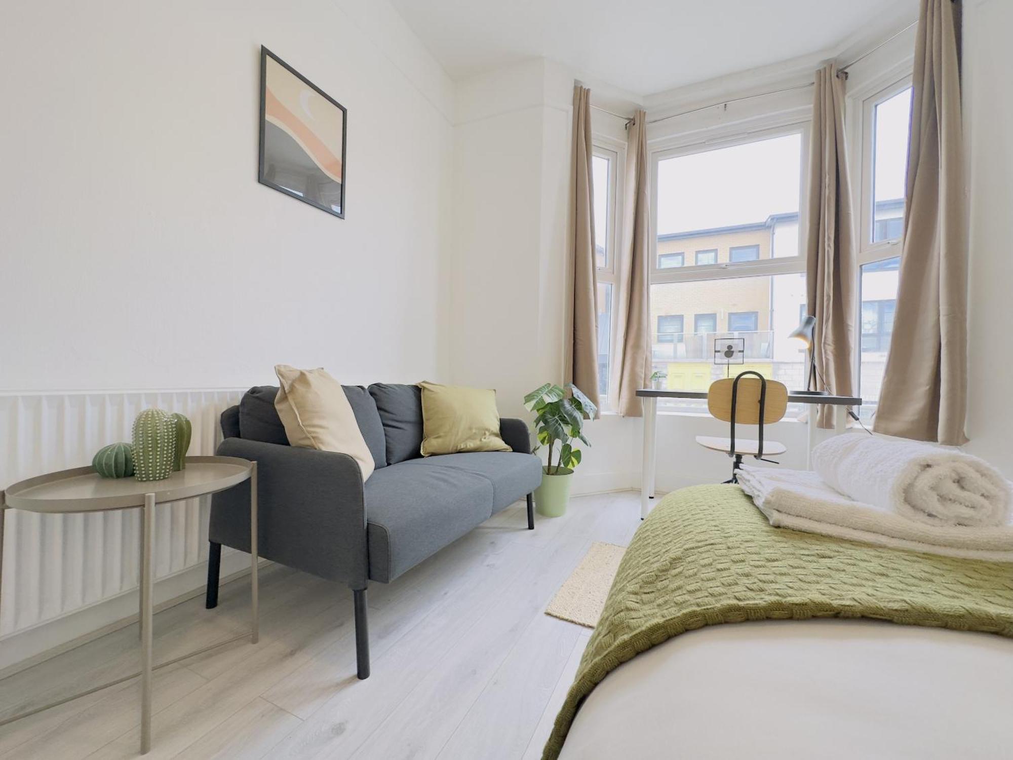 Chambre Double avec Salle de Bains Commune